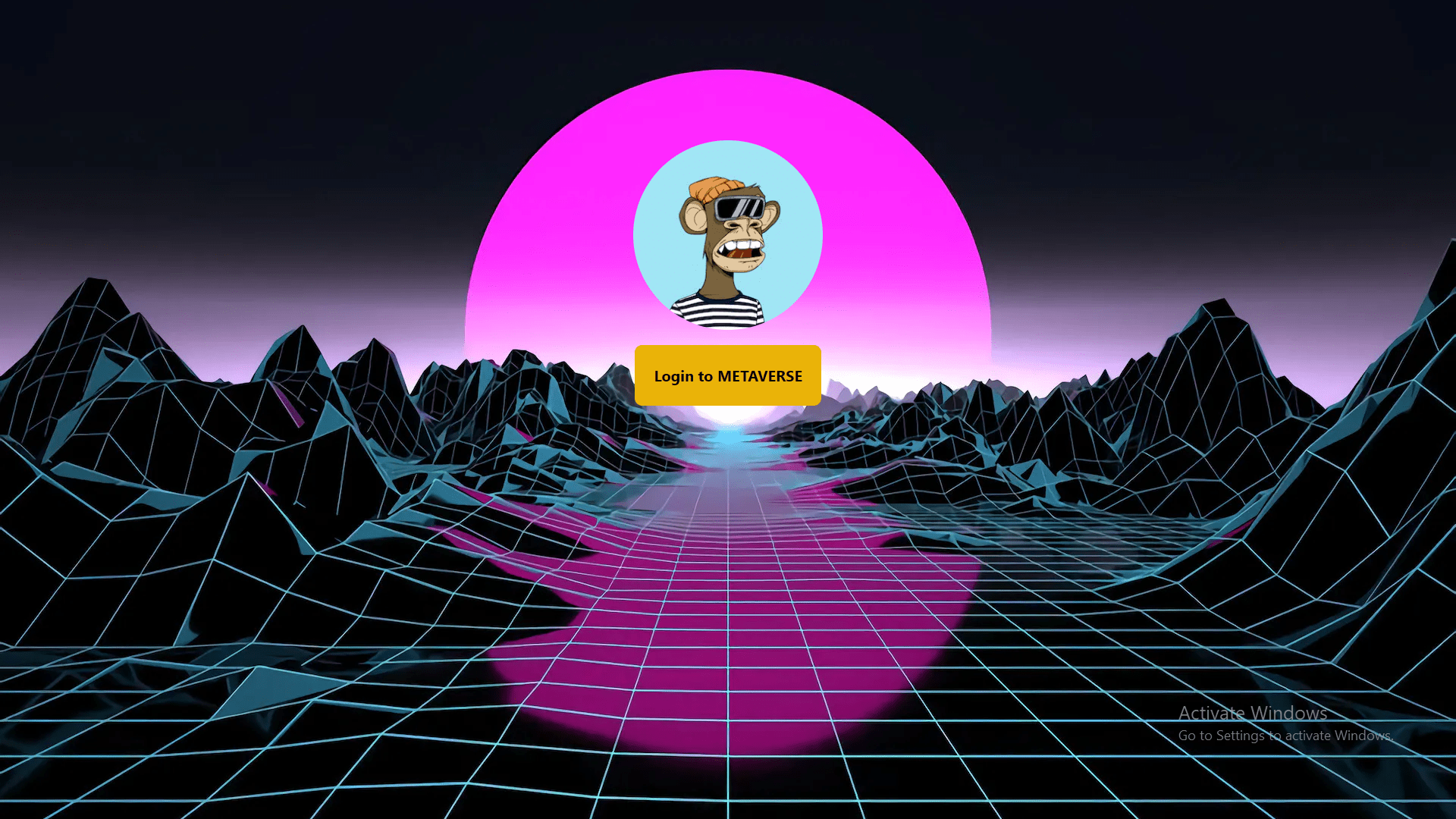 METAVERSE Web 3.0 ReactJS Application